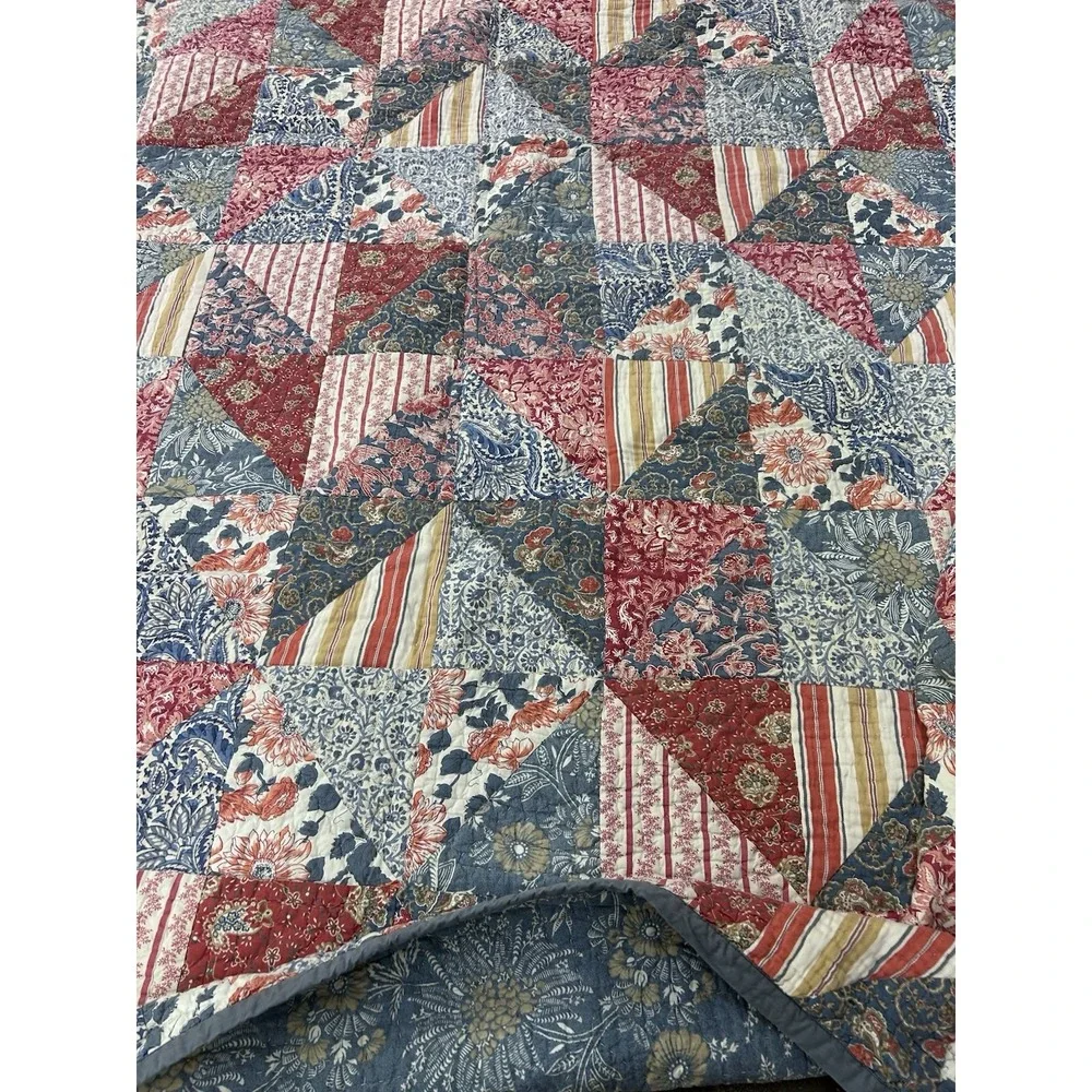 Pottery Barn Patchwork Quilt King
